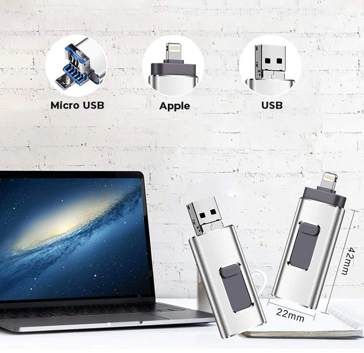 Clé USB 4 en 1