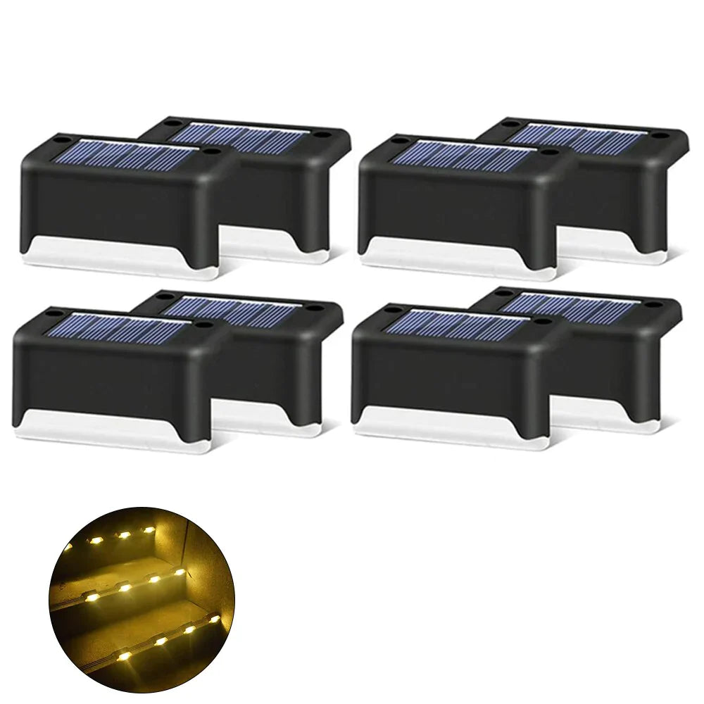 Lot de 8 Éclairages solaires