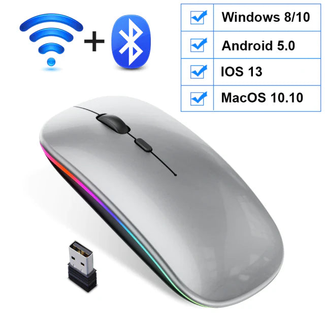 Souris avec LED sans fil