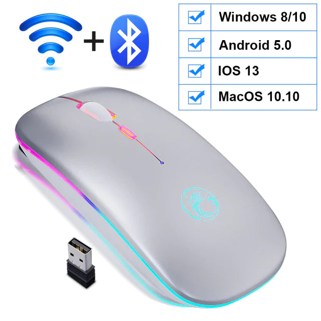 Souris avec LED sans fil