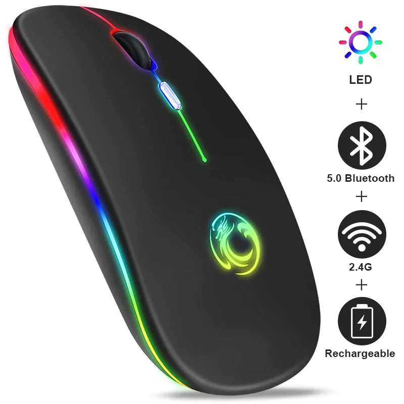 Souris avec LED sans fil